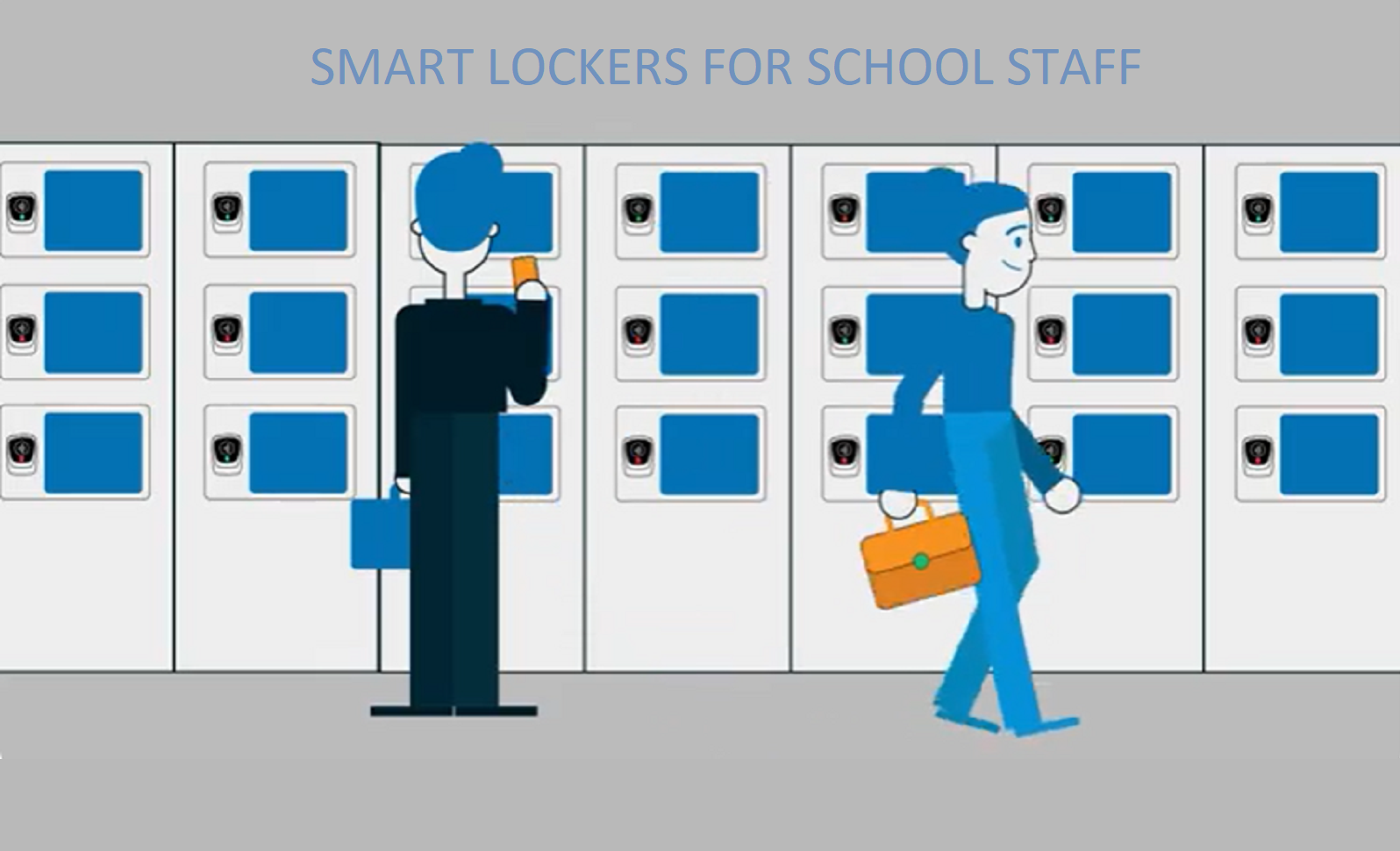 Smart Locker for Schools Staff MDK4i-0903